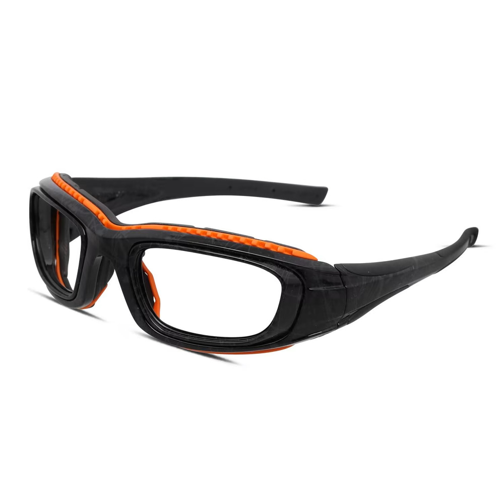 PENTAX ZT45-8 Z87-2+ BLACK SAFETY EYEGLASSES FRAMES 63-13-130